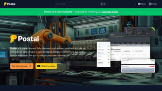 Screenshot of Postal